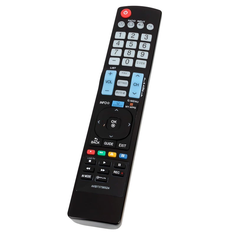 Vinabty New AKB73756524 Replace Remote Fit for LG Smart TV 39LN5700 42LN5700 47LN5700 55LN5700 60LN5700 32LN570B 32LN5750 39LN5750 42LN5750 50LN5700 47LN5750 50LN5750 55LN5750 60LN5750 47LN5790 55LN5790 - Image 2